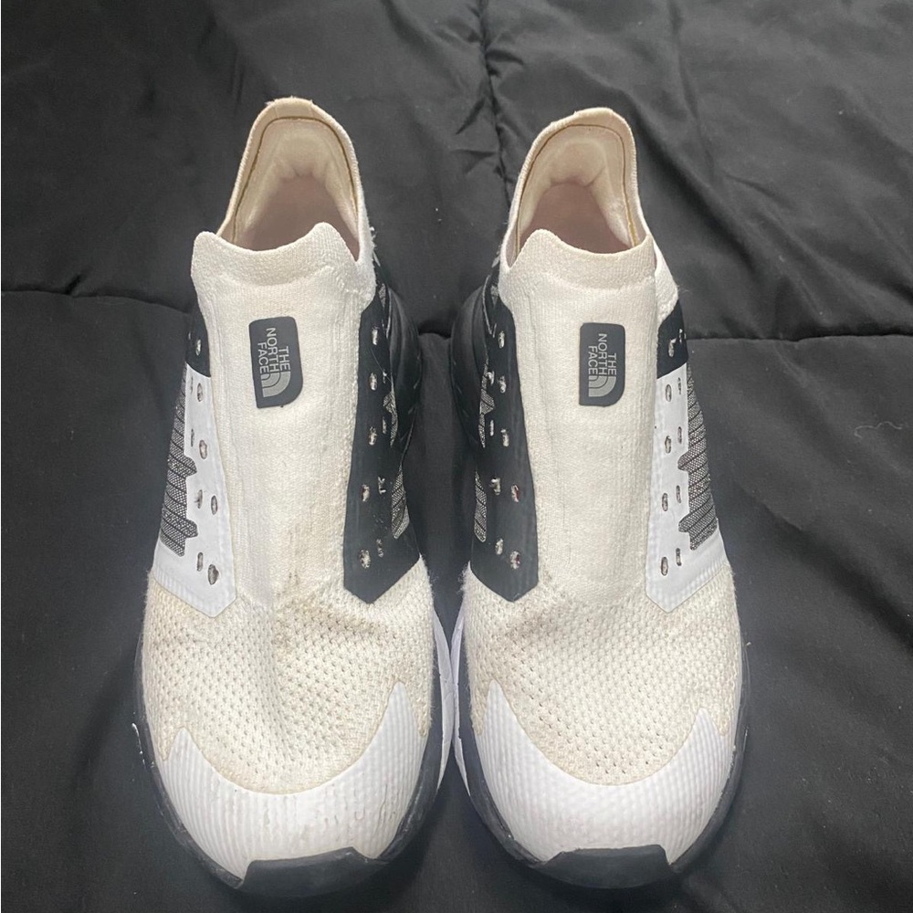 The North Face White and Black Sneakers
